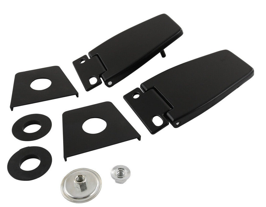 Liftgate Window Glass Hinges Stainless For Jeep Wrangler 1987-2006 5013722AA