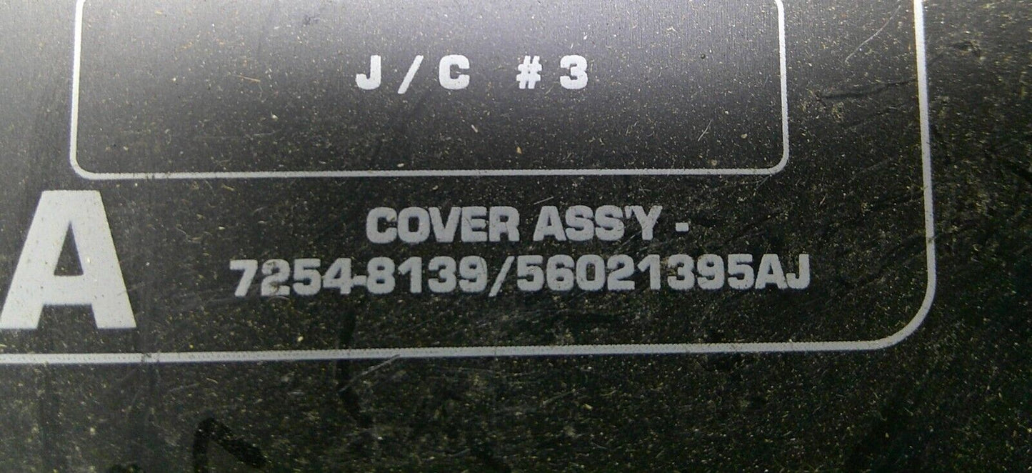 2002 - 2003 DURANGO 2002 - 2004 DAKOTA FUSE RELAY COVER LID 56021395AJ  B2 - RarePartsFinder.Com
