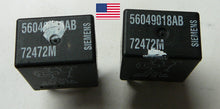 SIEMENS RELAY SET 56049018AB 72472V / M / W OEM TESTED 1 YEAR WARRANTY C1