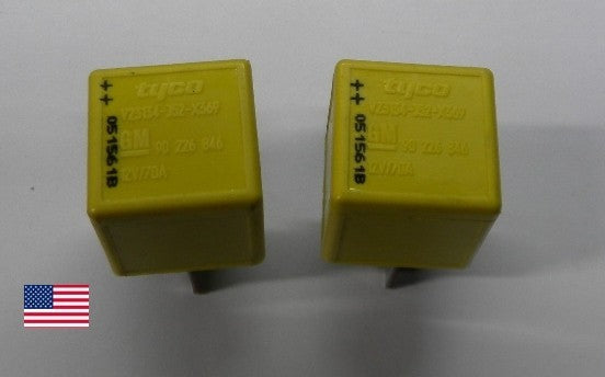 Saab  Tyco V23134-J52-X369 90226846 Relay Set Tested 1 Year Warranty  SB1