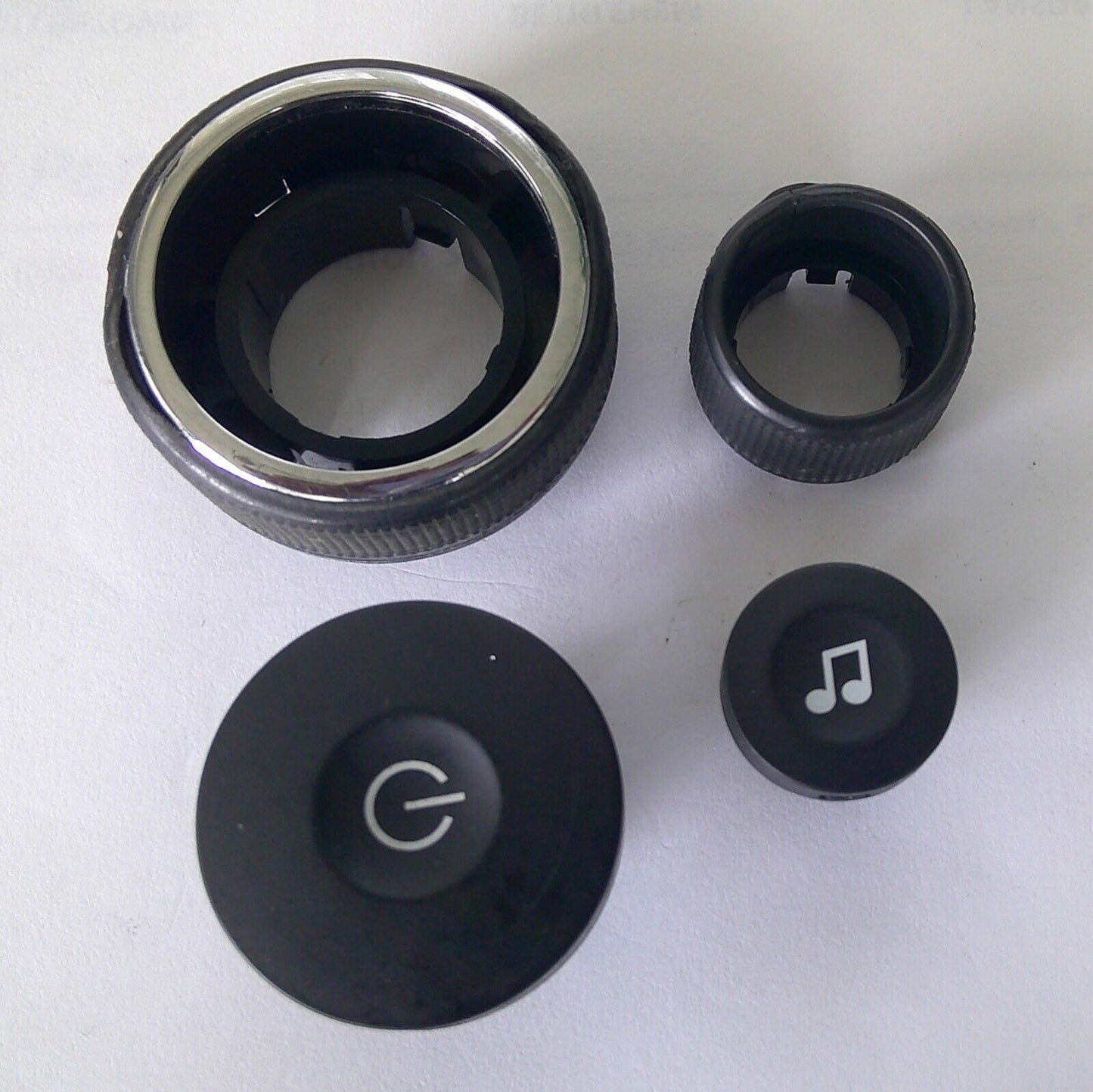 2008 - 2012 CHEVROLET MALIBU RADIO STEREO TUNER CONTROL KNOB SET OEM - RarePartsFinder.Com