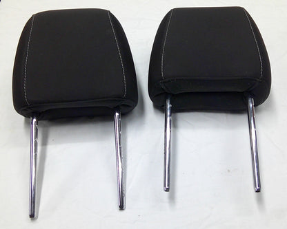 12 - 14 FORD FOCUS FRONT CLOTH HEADREST HEAD REST SET CLEAN OEM FREE SHIPPING!