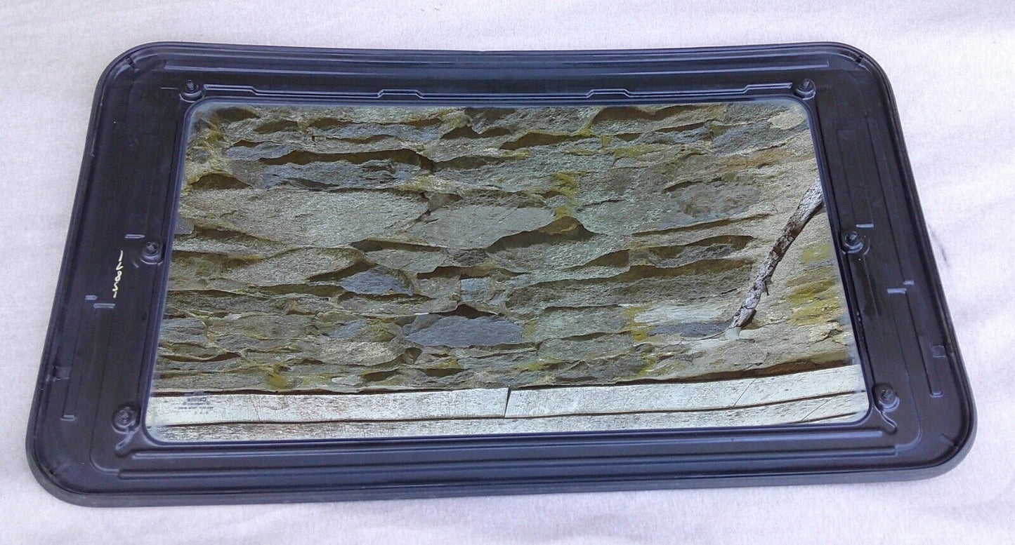 91 - 96 FORD ESCORT MERCURY TRACER OEM FACTORY SUNROOF GLASS FREE SHIPPING - RarePartsFinder.Com