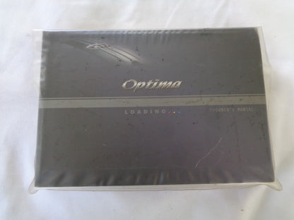 2004 KIA OPTIMA OWNERS MANUAL SET  WITH CASE OEM