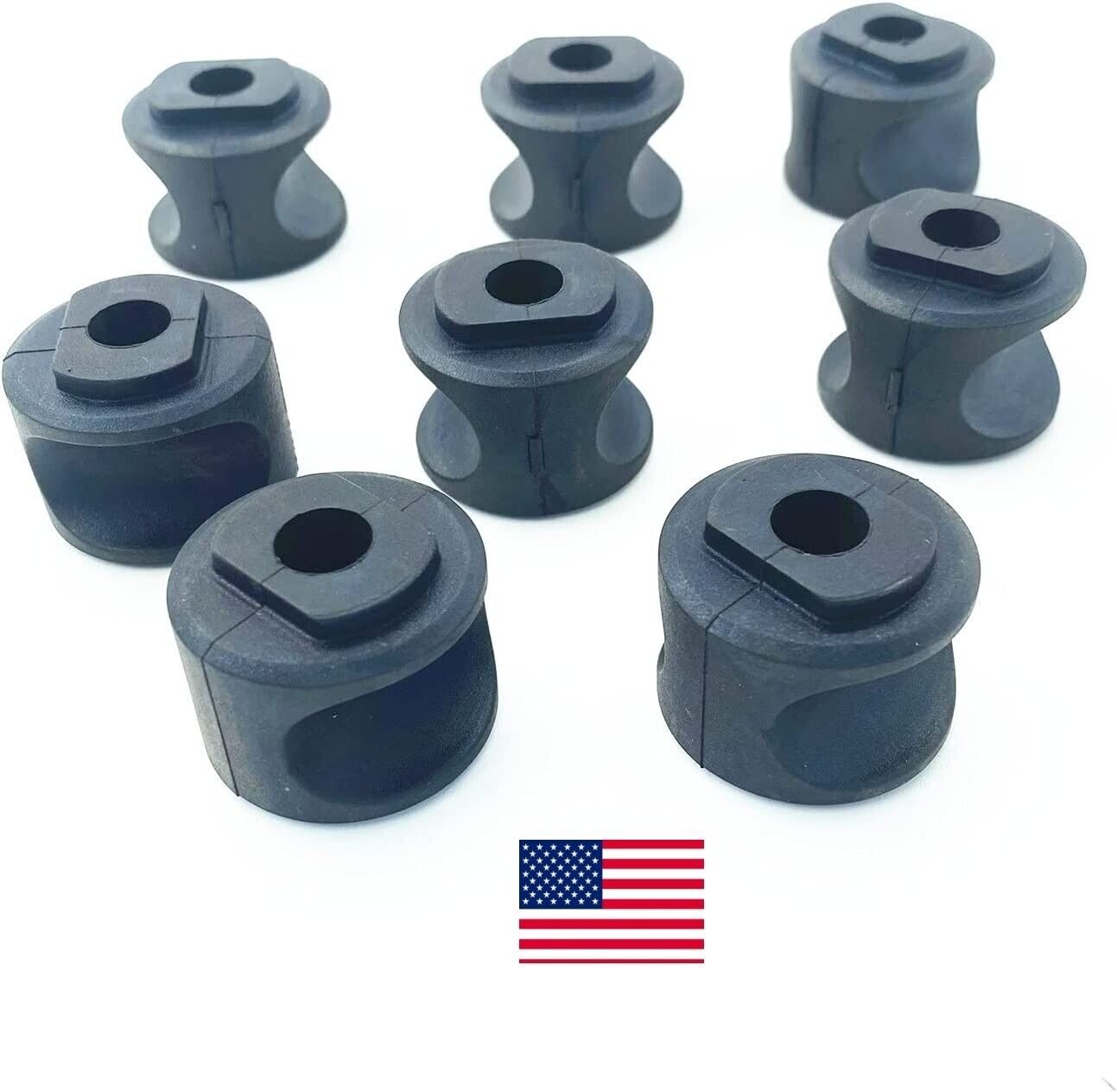 8PCS Rear Stabilizer Support Bushing 5432598 For Polaris 1996-2014 Sportsman - RarePartsFinder.Com