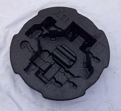 09 - 14 Hyundai Sonata Spare Tire Cover Round Foam Oem Case Holder M1