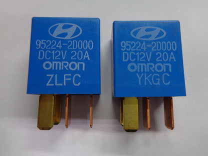 HYUNDAI KIA 95224-2D000 RELAY SET OEM TESTED 1 YEAR WARRANTY FREE SHIPPING HY1