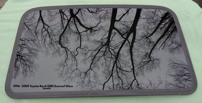 1997 - 2000 TOYOTA RAV4 OEM FACTORY SUNROOF GLASS PANEL FREE SHIPPING! - RarePartsFinder.Com
