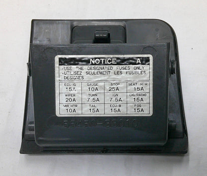 92 - 96 Toyota Camry Coin Tray Fuse Box Cover Holder Gray OEM Free Shipping  R1