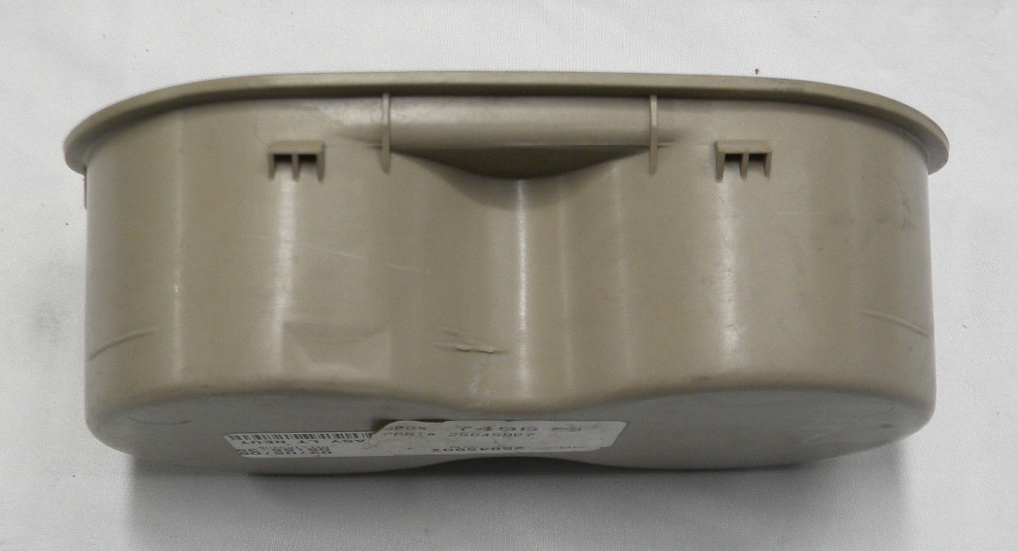 2005 - 2010 Pursuit Cobalt G5 Front Cup Holder OEM 25845908 Beige with Liner B5