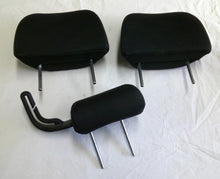 12 - 17 IMPREZA SPORT REAR HEADREST HEAD REST SET BLACK CLOTH OEM FREE SHIP