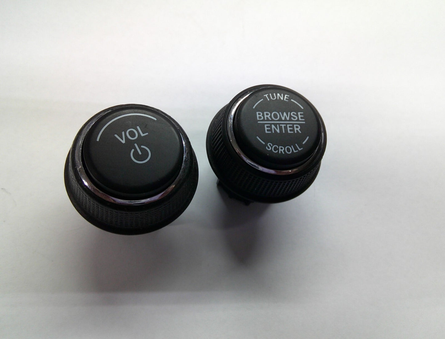2013 DODGE DART RADIO STEREO TUNER SELECTOR KNOB OEM SET FREE SHIPPING!