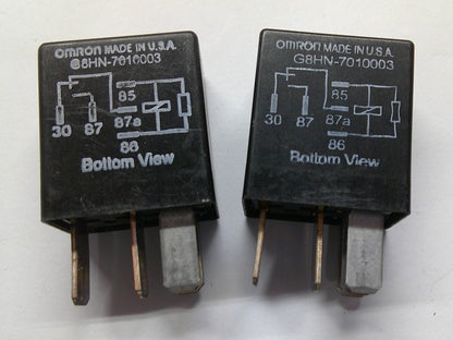 OMRON RELAY SET 04671167AB  G8HN-7010003 1 YEAR WARRANTY OEM GM1