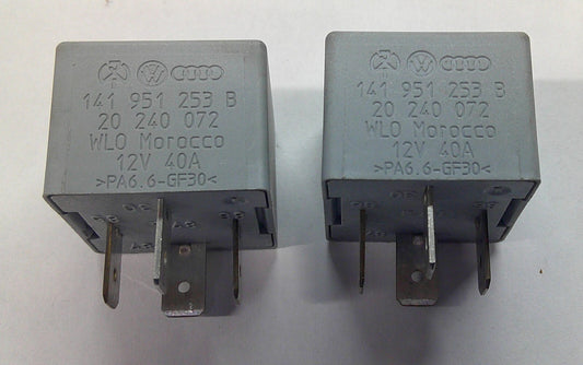 USA SELLER VW AUDI RELAY SET 53  TESTED 1 YEAR WARRNTY FREE SHIPPING VW1