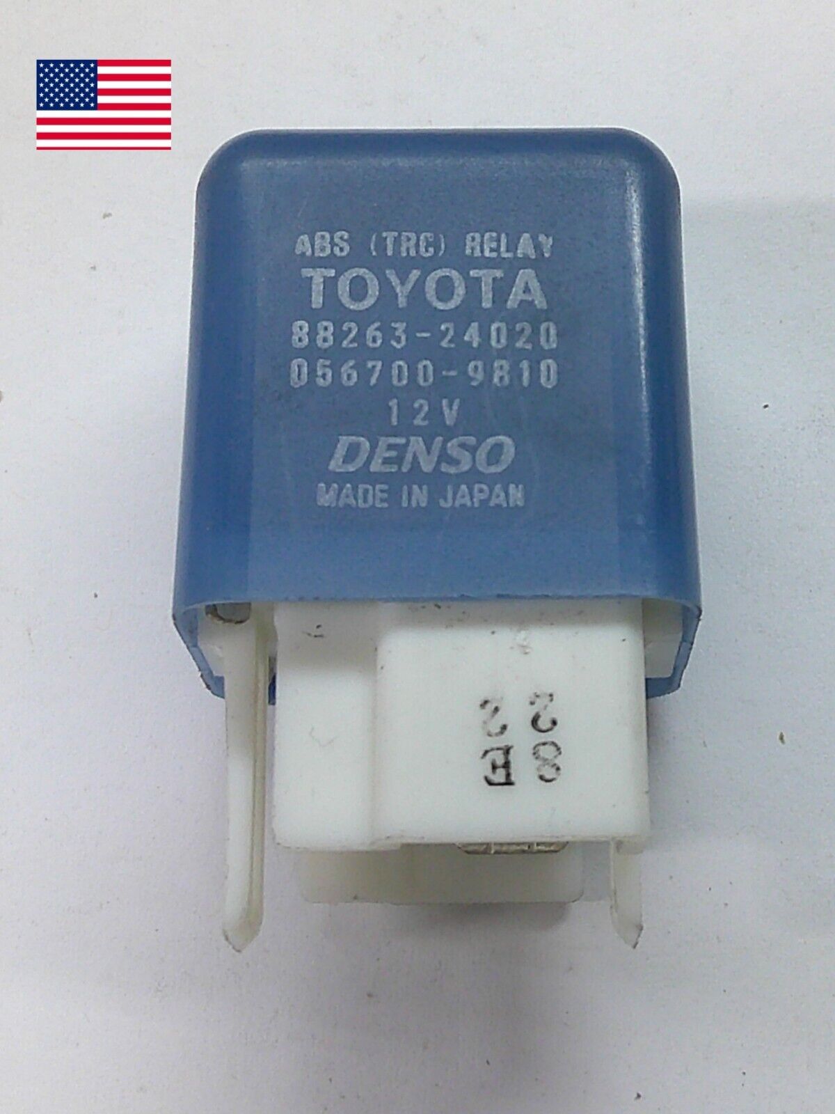 TOYOTA  RELAY 88263-24020  DENSO  TESTED 1 YEAR WARRANTY  FREE SHIPPING! T3 - RarePartsFinder.Com