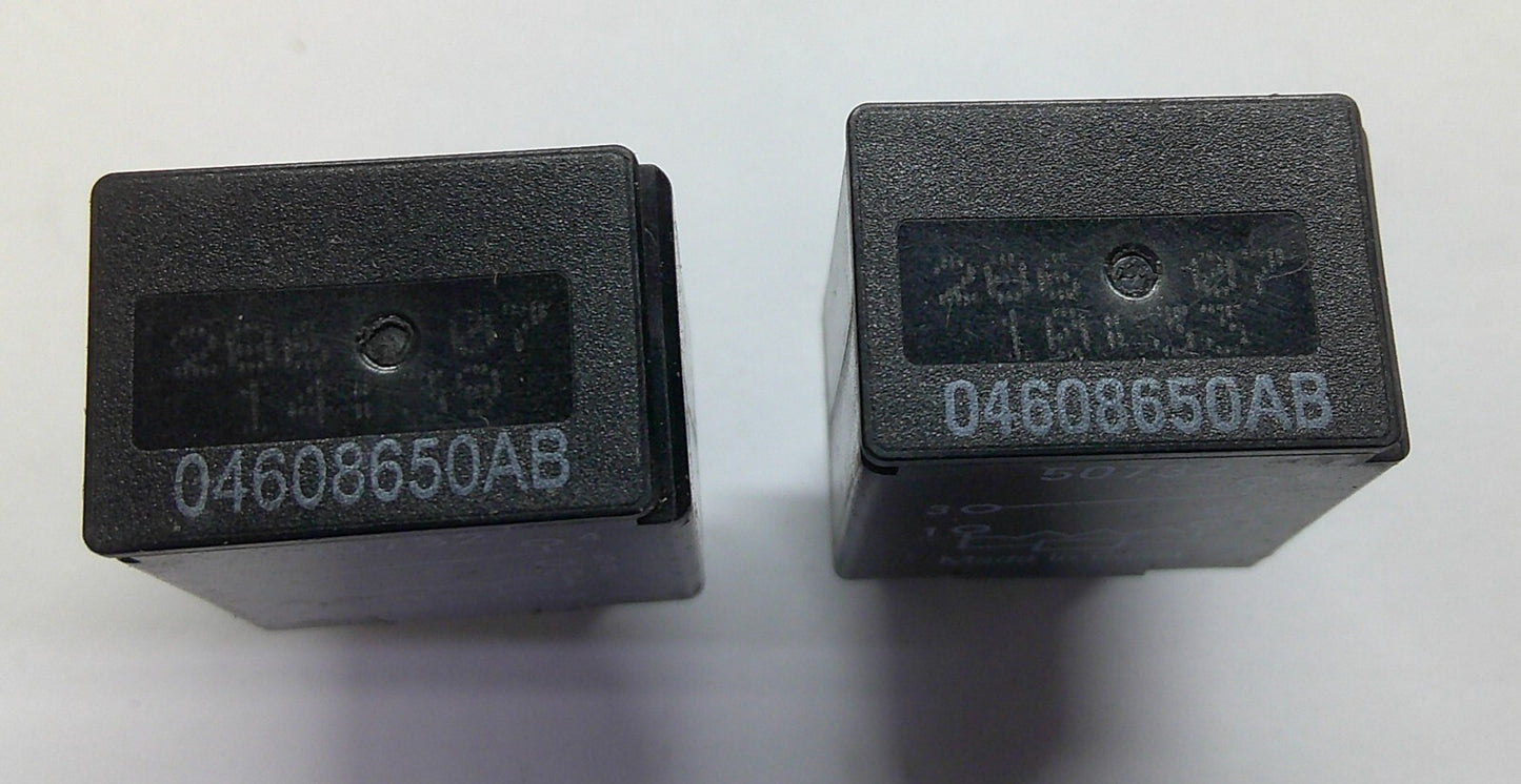 DODGE JEEP CHRYSLER 04608650AB RELAY SET TESTED 1 YEAR WARRANTY OEM FREE SHIP C2 - RarePartsFinder.Com