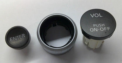 2005 2006 INFINITI G35 RADIO STEREO TUNER CONTROL KNOB SET OEM - RarePartsFinder.Com