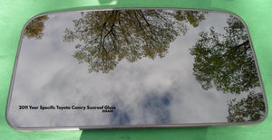 2011 YEAR SPECIFIC TOYOTA CAMRY OEM FACTORY SUNROOF GLASS FREE SHIPPING!