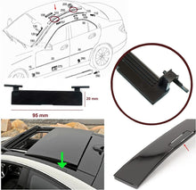 4x Panoramic Roof Rack Port Cover Trims 20469071829040 for Mercedes C Class W20