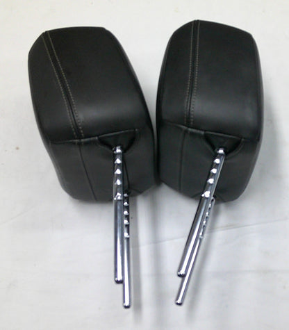 13 - 19 BUICK ENCORE OEM BLACK LEATHER FRONT LEFT RIGHT HEADREST SET FREE SHIP!