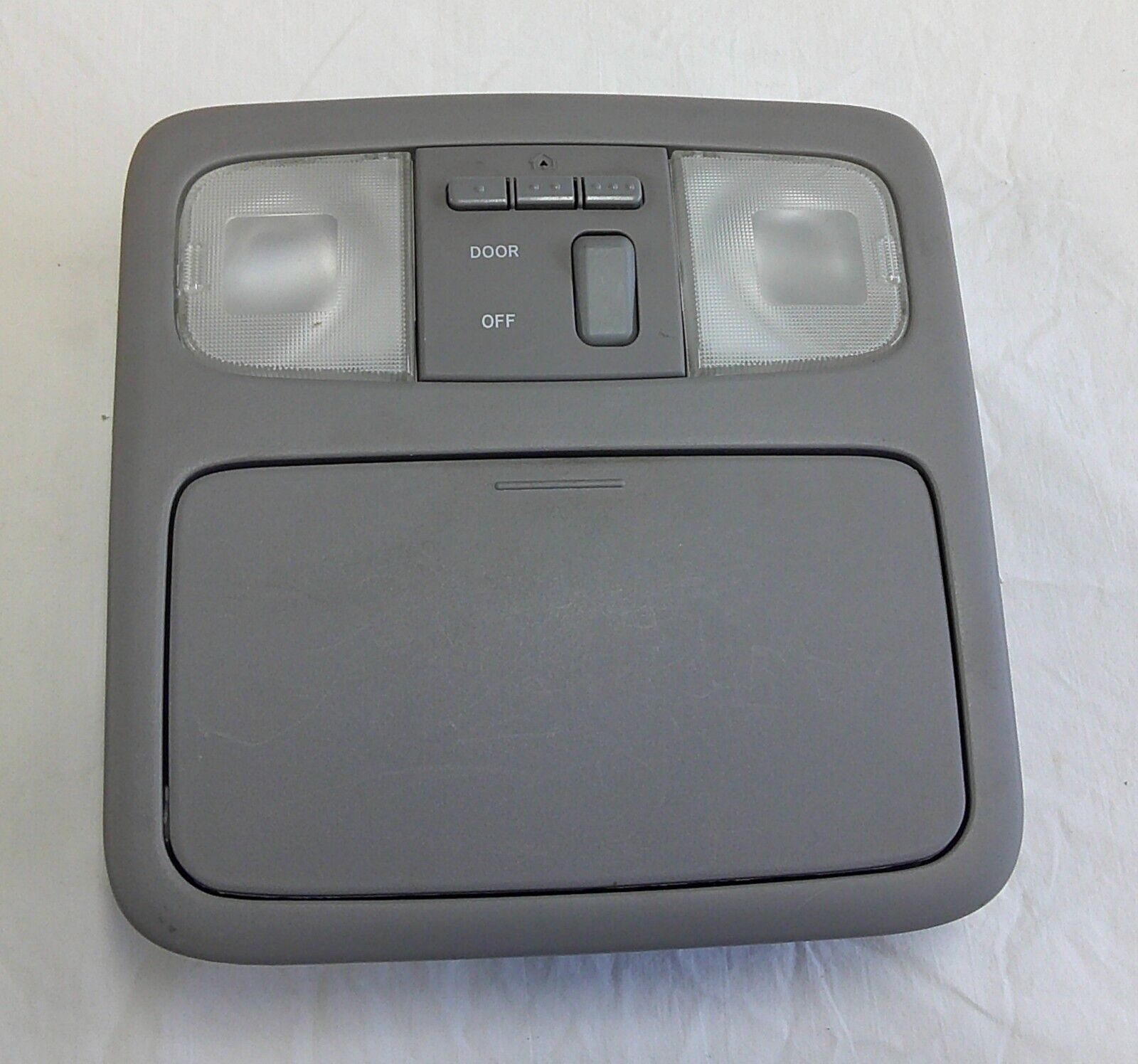 04 - 07 Toyota Highlander Overhead Console Compartment Gray FREE SHIPPING B4 - RarePartsFinder.Com