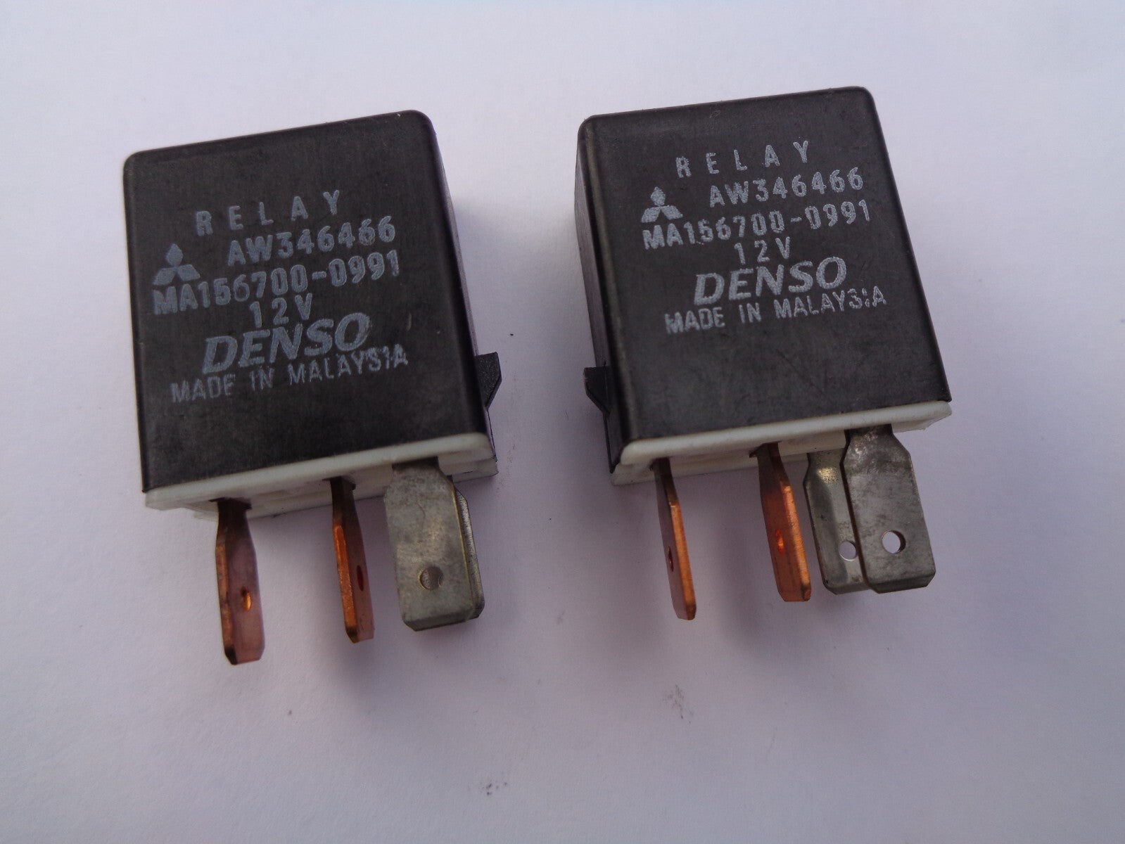 MITSUBISHI OEM RELAY SET MA156700-0991  AW346466 FREE SHIP 1 YEAR WARRANTY MIT1