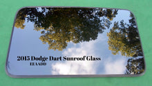 2015 DODGE DART OEM FACTORY YEAR SPECIFIC SUNROOF GLASS
