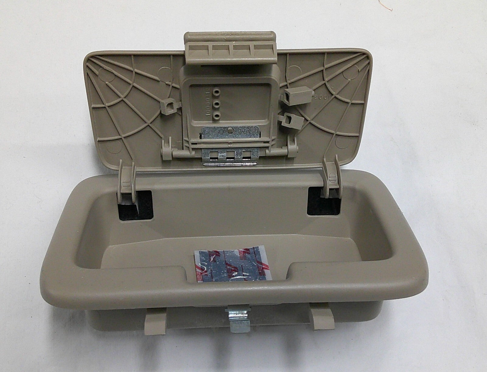 97 - 01 TOYOTA CAMRY TAN OEM OVERHEAD CONSOLE STORAGE COMPARTMENT FREE SHIP B6 - RarePartsFinder.Com