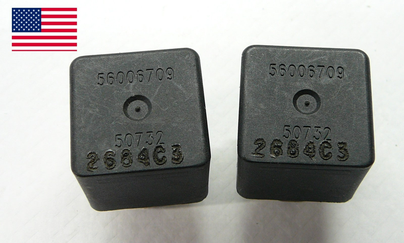 CHRYSLER DODGE JEEP 2 PC. RELAY SET 56006709 1 YEAR WARRANTY OEM C2