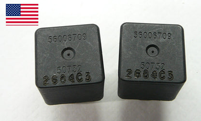CHRYSLER DODGE JEEP 2 PC. RELAY SET 56006709 1 YEAR WARRANTY OEM C2