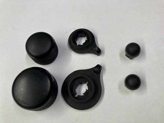 1994 DODGE RAM PICKUP RADIO STEREO TUNER SELECTOR KNOB OEM SET