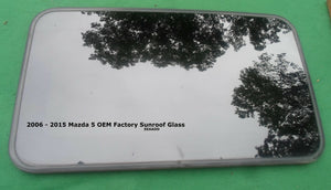 2006- 2015 MAZDA 5 OEM FACTORY SUNROOF GLASS PANEL NO ACCIDENT FREE SHIPPING!