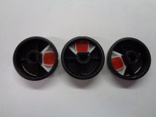 2001 - 2005 HONDA CIVIC RED LENS CLIMATE CONTROL AC KNOB SET OEM FREE SHIPPING - RarePartsFinder.Com
