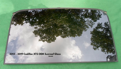 13 14 15 16 17 18 19 CADILLAC XTS OEM FACTORY REAR SUNROOF GLASS