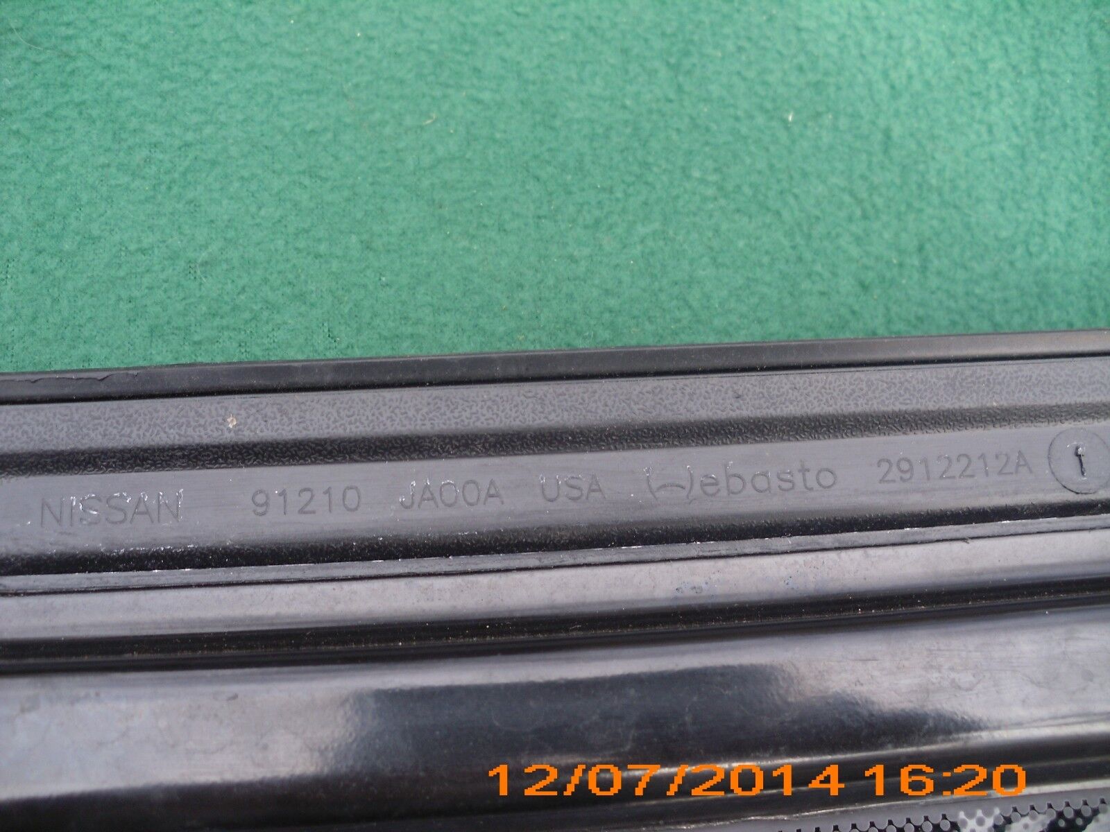 2011 NISSAN ALTIMA YEAR SPECIFIC SEDAN FACTORY SUNROOF GLASS OEM FREE SHIPPING