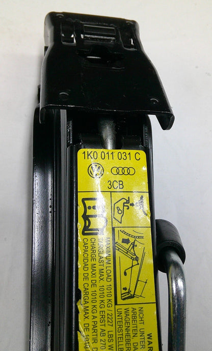 VW EOS Golf Jetta GTI Rabbit Emergency Spare Tire Jack OEM 1K0011031C - RarePartsFinder.Com