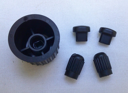 01 02 03 DODGE DAKOTA RADIO STEREO TUNER SELECTOR KNOB OEM SET