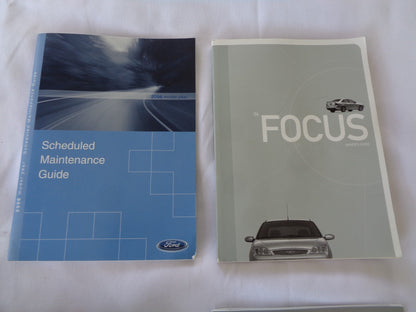 2006 FORD FOCUS OWNERS MANUAL SET WITH CASE OEM FREE SHIPPING!