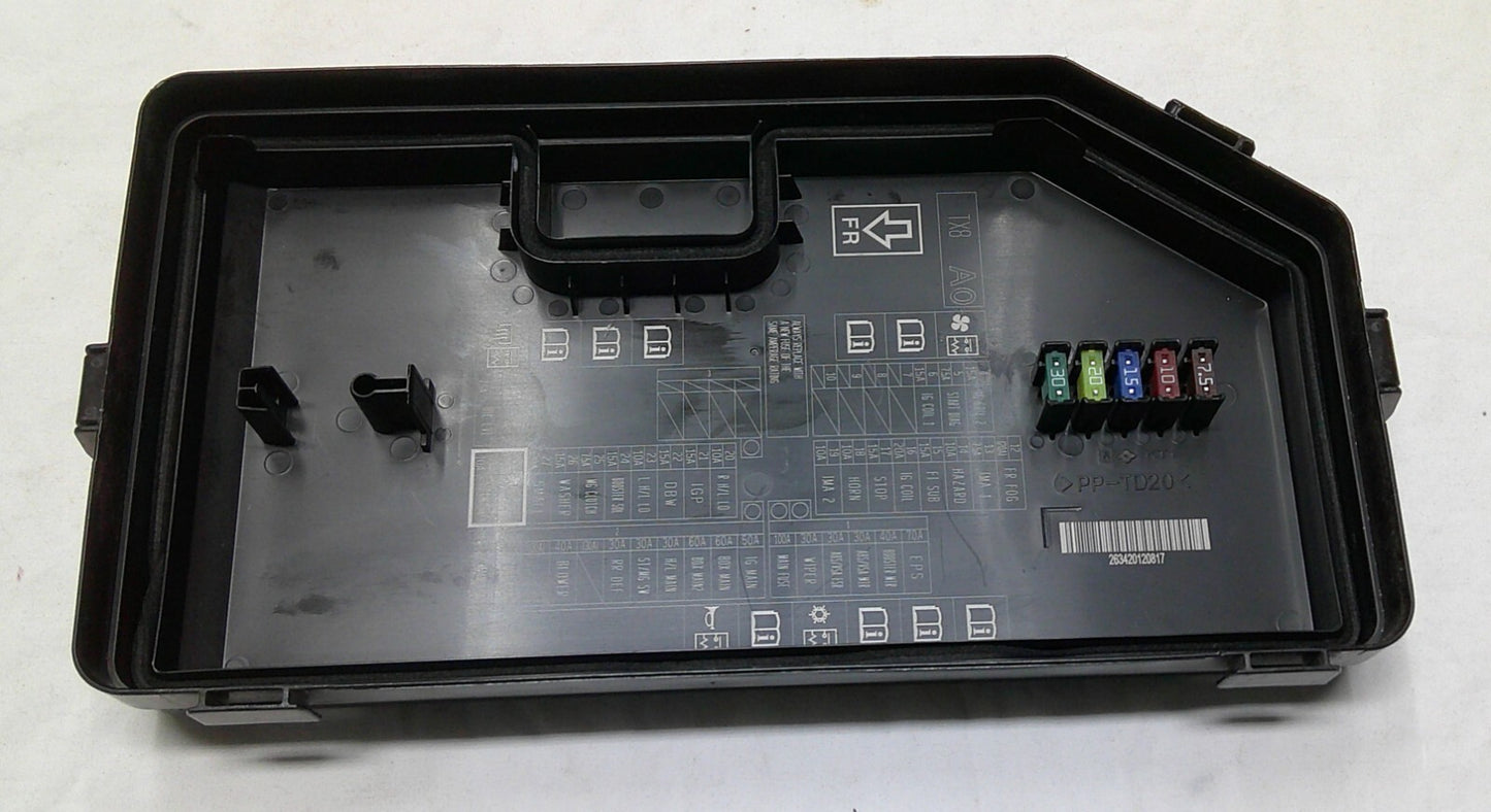2013 - 2015 Acura ILX Under Hood Fuse Relay Box Lid Cover OEM Free Ship R1