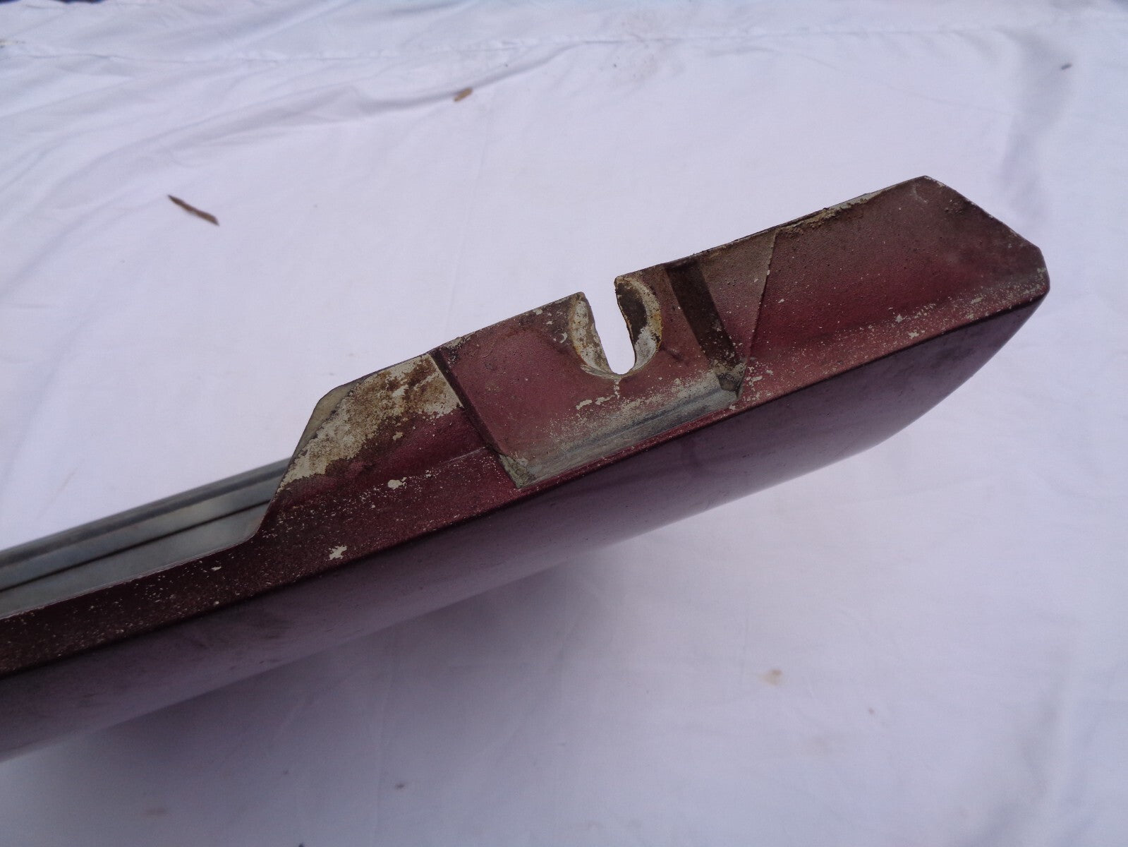 85 - 90 Corvette Maroon Right Passenger Front Fender 14104010 Free Ship A1 - RarePartsFinder.Com