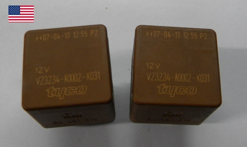 USA Seller Saab Tyco V23234-A0002-X031 Relay Set Tested 1 Year Warranty  SB1