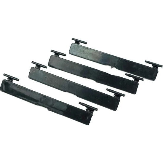 4 Piece Set Roof Rack Port Cover Trim A2057504100 for Mercedes C W205 95*12 mm