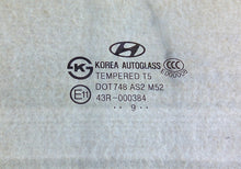 10 - 16 HYUNDAI GENESIS COUPE LH DRIVER FRONT GLASS 82421-2M010 FREE SHIPPING - RarePartsFinder.Com