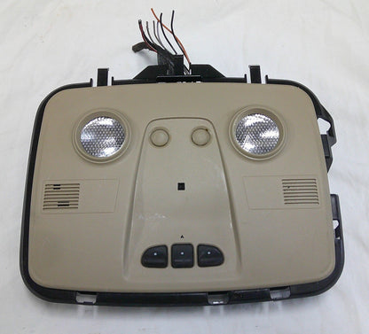 2009 - 2017 OEM Chevy Traverse Overhead Map Dome Light  w Mounting Bracket B12