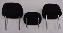 13 - 16  DODGE DART REAR HEADREST HEAD REST SET BLACK CLOTH OEM