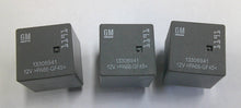 GM OEM 13306941  1191  3 PIECE RELAY SET  1 WARRANTY TESTED GM2