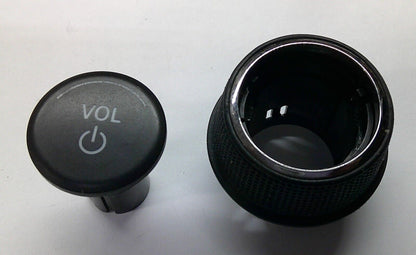 2012 - 2018 DODGE JOURNEY RADIO STEREO TUNER VOLUME KNOB SET  OEM - RarePartsFinder.Com