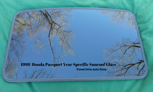 1998 HONDA PASSPORT OEM FACTORY SUNROOF GLASS PANEL FREE SHIPPING! - RarePartsFinder.Com