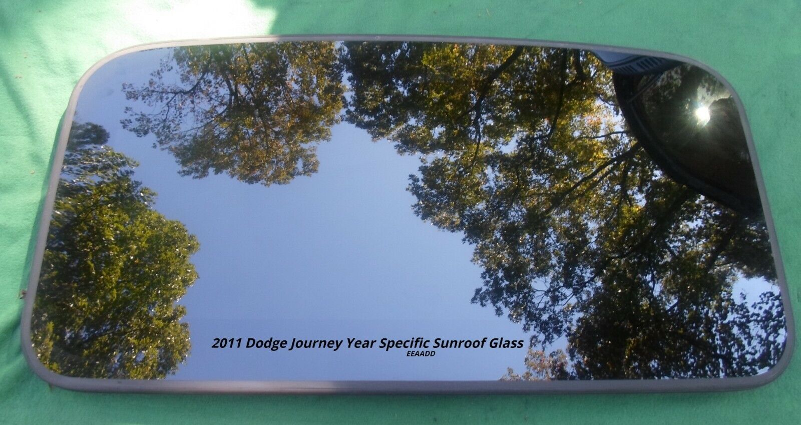 2011 DODGE JOURNEY YEAR SPECIFIC OEM FACTORY SUNROOF GLASS FREE SHIPPING! - RarePartsFinder.Com