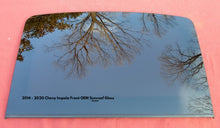 2014 - 2020 CHEVY IMPALA PANAROMIC FRONT SUNROOF GLASS PANEL OEM FREE SHIPPING